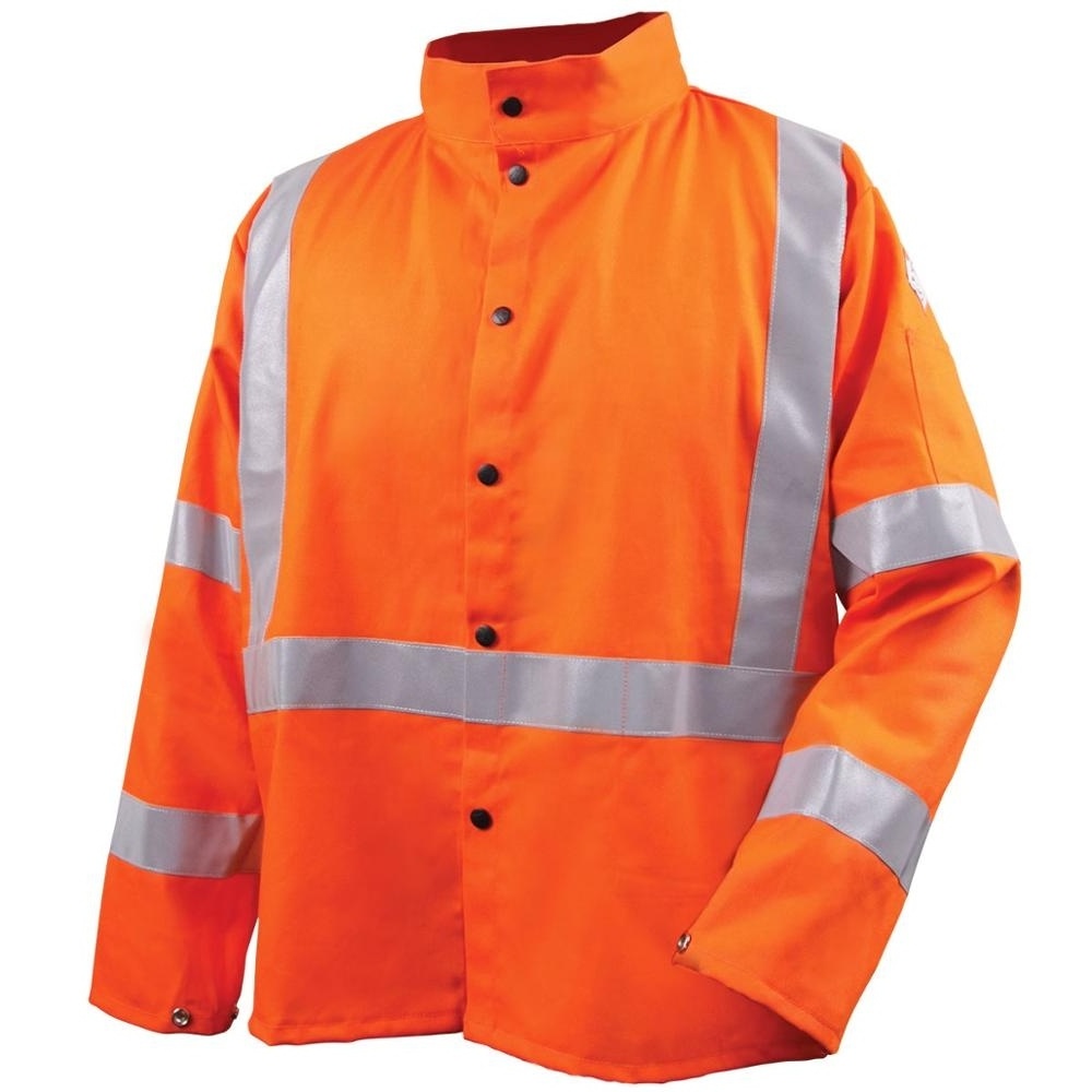 Customized Men high visibility Reflective safety jacket