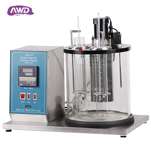 AWD-18 Density Tester ASTM D1298 Petroleum Product Testing Equipment Densitometer Density Meter Densimeter Petroleum Hydrometers