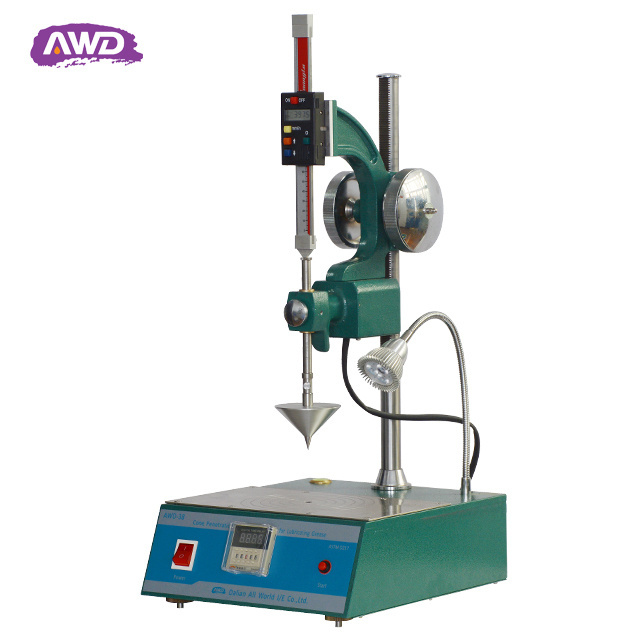 AWD-38 Penetrometer Penetrability Tester for Lubricating Grease Laboratory Testing Equipment ASTM D5 & ASTM D217