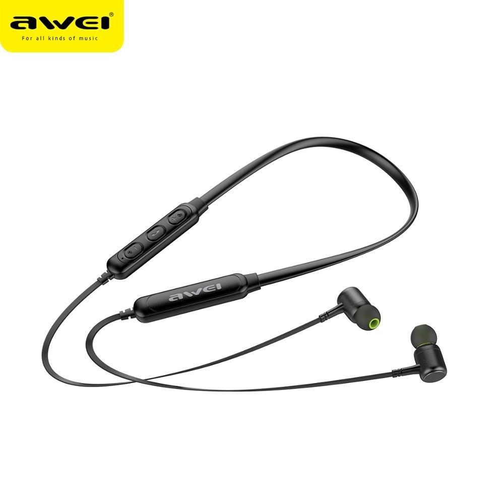 Awei G30BL New Arrival High Quality IPX4 Sport Neckband Bluetooth Earbuds