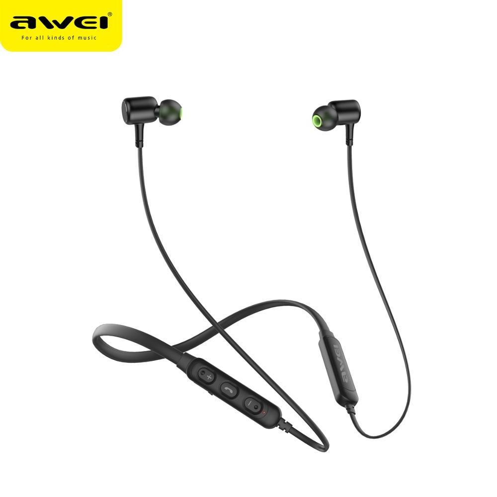 Awei G30BL New Arrival High Quality IPX4 Sport Neckband Bluetooth Earbuds