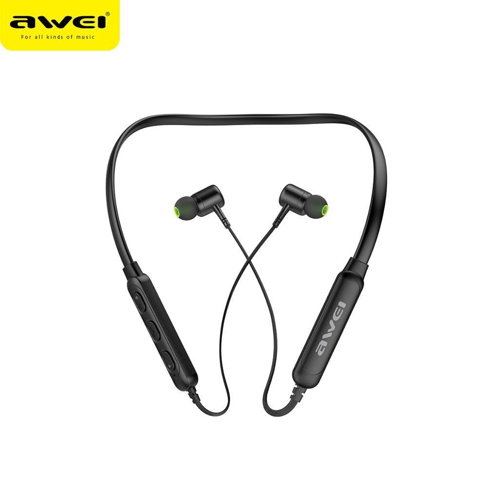 Awei G30BL New Arrival High Quality IPX4 Sport Neckband Bluetooth Earbuds