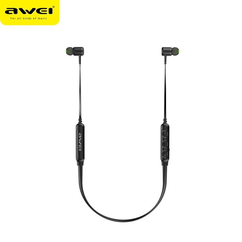 Awei G30BL New Arrival High Quality IPX4 Sport Neckband Bluetooth Earbuds