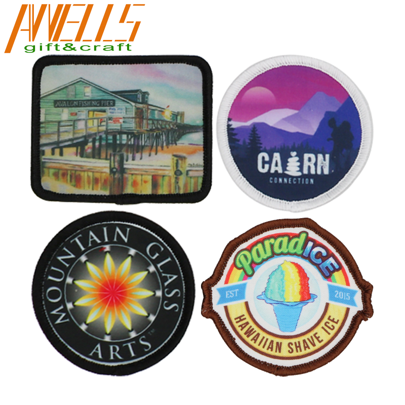 Sublimation Hat Patches Fabric Iron-on Blank Patches with Heat Glue for Hats Shirts Shoes Jeans Bags Supplies