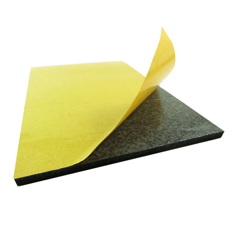 Bulk self adhesive backed polyester nonwoven insulation felt pad supplier