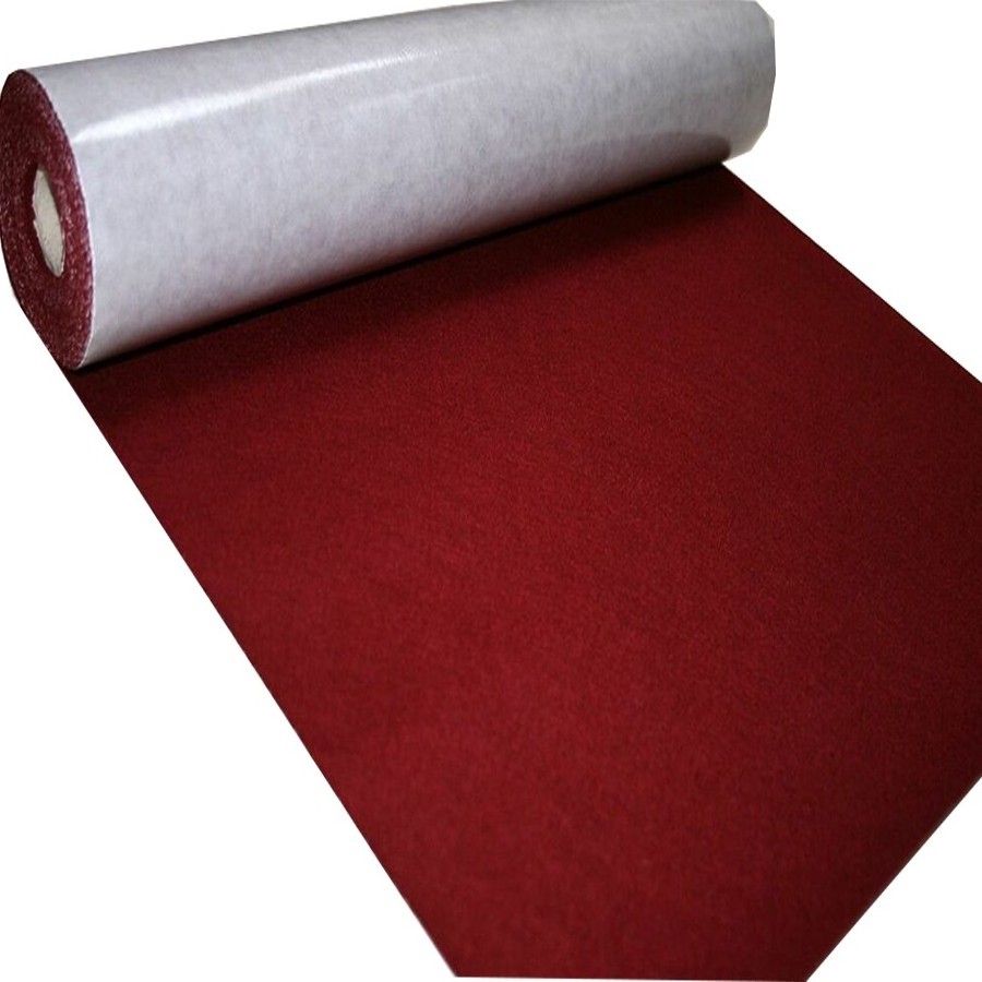 Bulk self adhesive backed polyester nonwoven insulation felt pad supplier