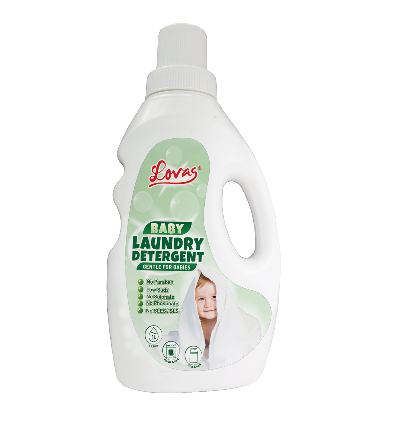 Plant Based Baby Laundry Detergent Liquid Clothes Washing Soap Effective for Dirt & Stains Removal