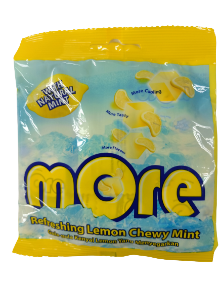 Wholesales More candy with high quality Natural Mint Pouch chewing gum fruity flavor