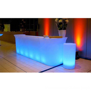 light up led portable bar / mobile bar counter