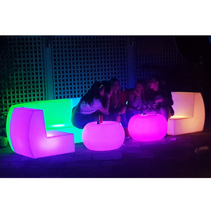 Led Night- Club-Furniture Luxury Nightclub Night Club Furniture Sofa Seating For VIP Room ( Sf201)