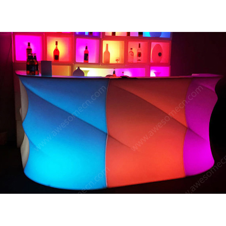 bar et night club decoration / comptoir de bar led modern (bc180)