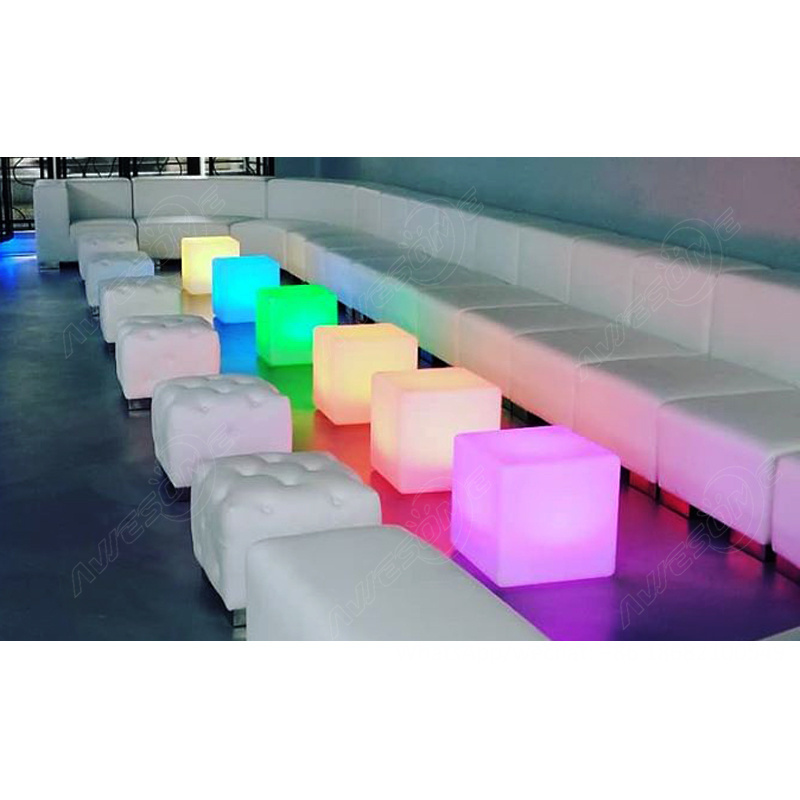 40cm height low led table / bar vip lounge club table (cb400)