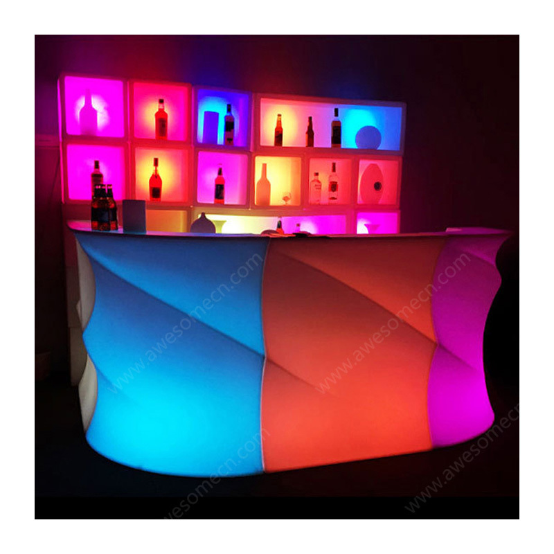 bar et night club decoration / comptoir de bar led modern (bc180)