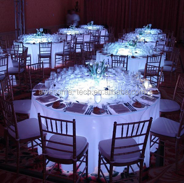 High Brightness Dining Under Table Light LED Hotel Banquet Furniture Lighting Fixture