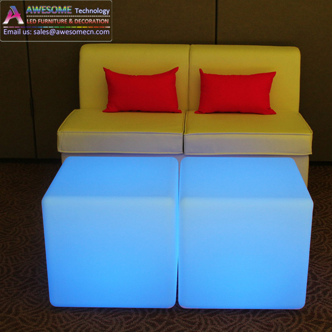 Led Acrylic Cube Table / Plexiglass Cube (Ta110A)