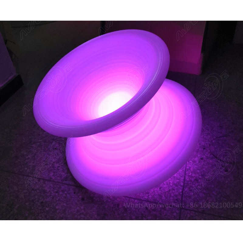 LED Outdoor Rotating Chaise Lounge Chair  (Ch6543)