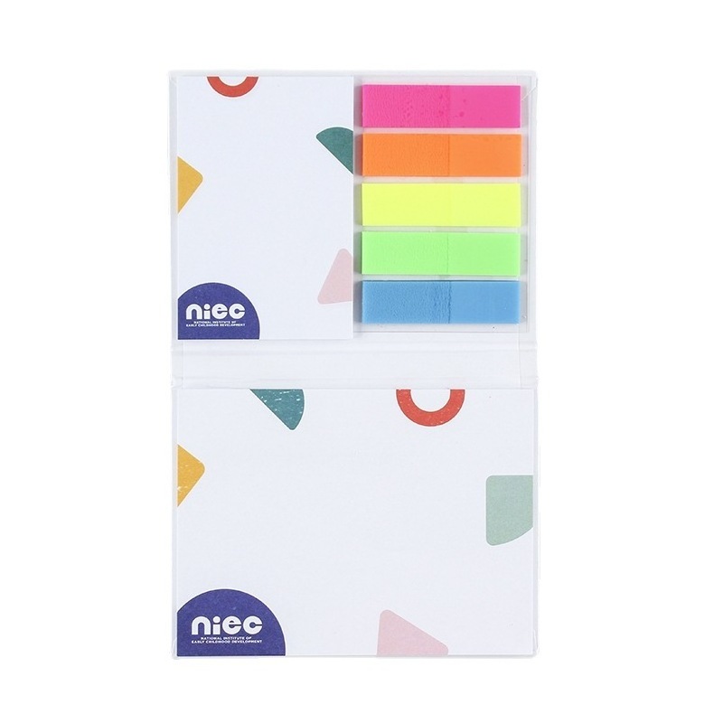 Paper Sticky notes flags pad Paper Self-adhesive memo pads index stick notes With Card Paper