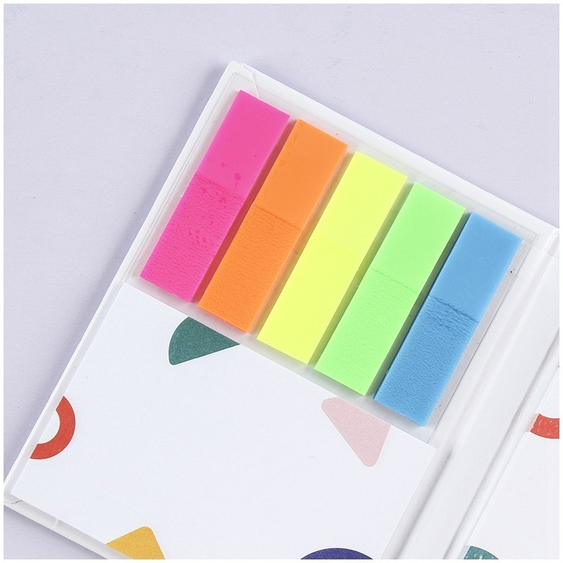 Paper Sticky notes flags pad Paper Self-adhesive memo pads index stick notes With Card Paper