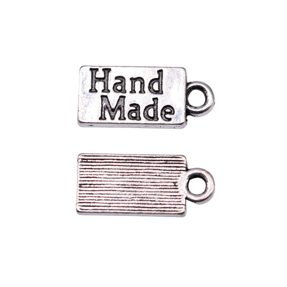 AA0160171 15x7mm fashion Rectangle Zinc Alloy  Charms Pendant DIY Jewelry Making Supplies