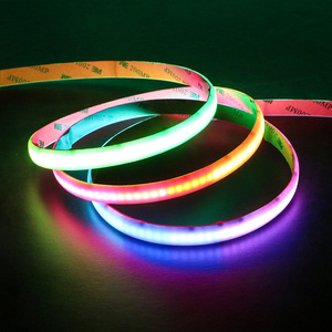 Aoying 8MM Led Cob Strip Soft Flexible cob rgb led strip light