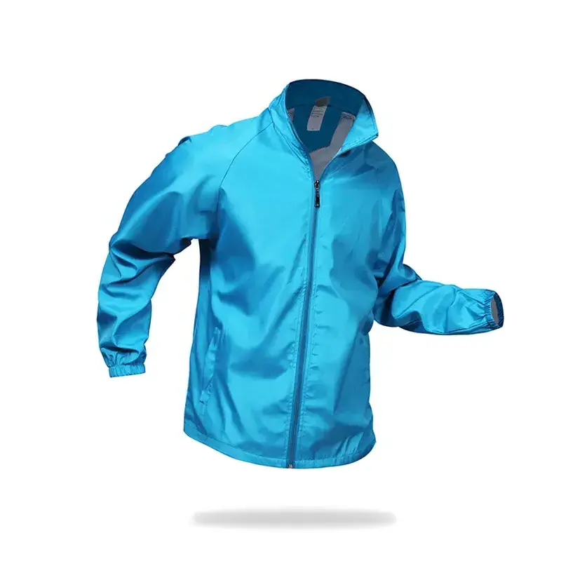 2023 Casual Fashion Sport Jacket For Unisex Without Hood Waterproof Jacket Outside Pocket With Zipper Outdoors Breathable