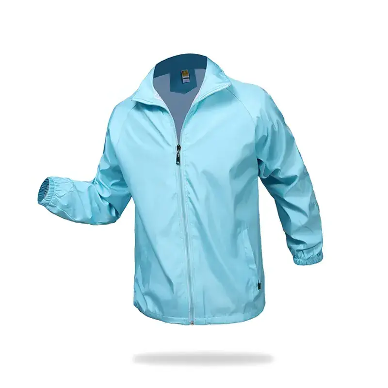 2023 Casual Fashion Sport Jacket For Unisex Without Hood Waterproof Jacket Outside Pocket With Zipper Outdoors Breathable