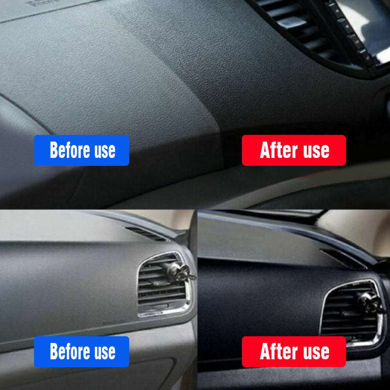 Car Care Plastic Restorer Magic dashboard Protector car care shine and waterproof, restoring plastic, rubber and vinyl