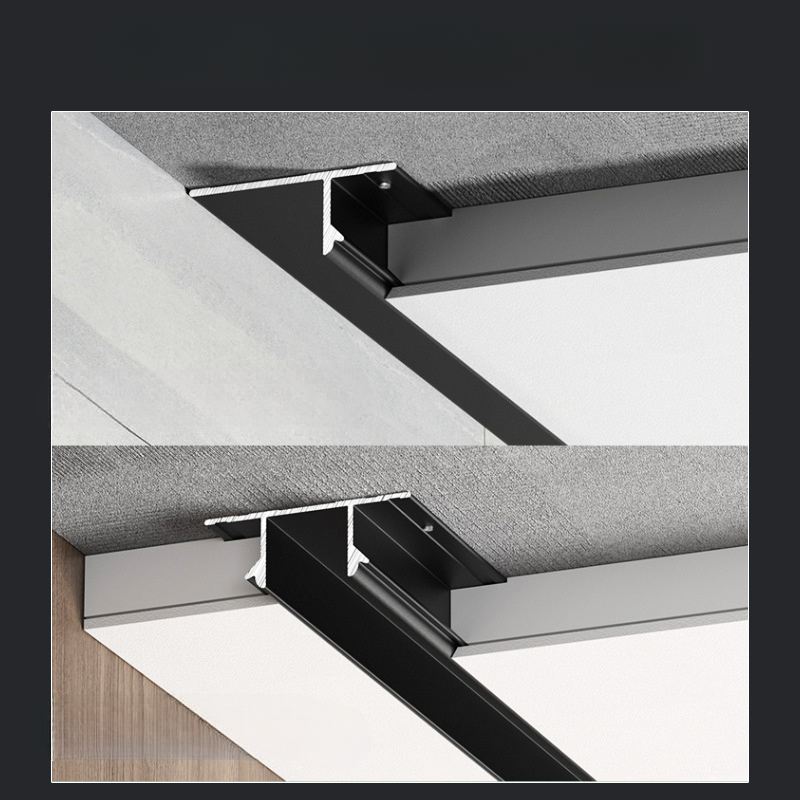 Aluminum Alloy Ceiling U-shaped Edge Strip Ceiling Panel Edge Trim