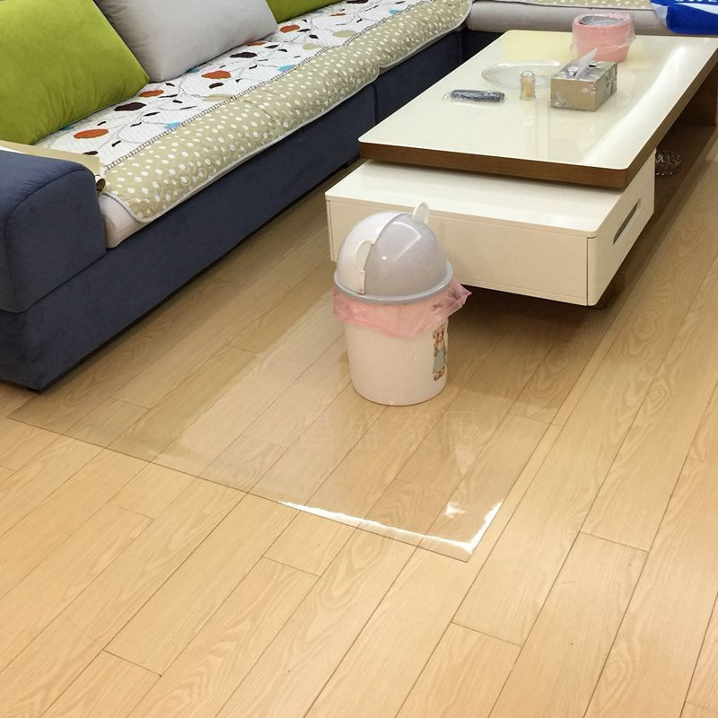 Transparent PVC Kitchen Floor Protection Mats Home Office Non-slip Chair Mat