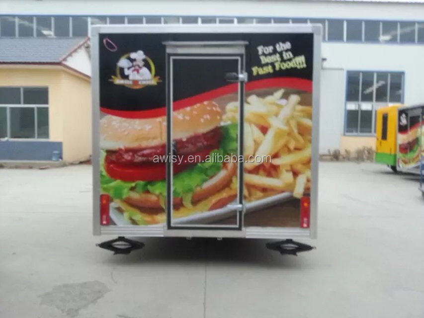 High quality gyros food trailer