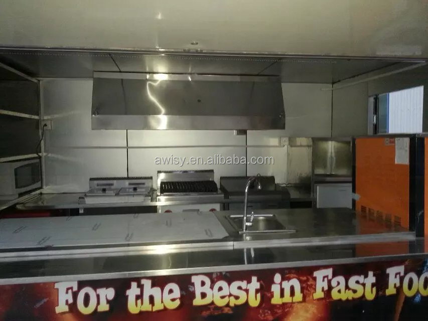 High quality gyros food trailer