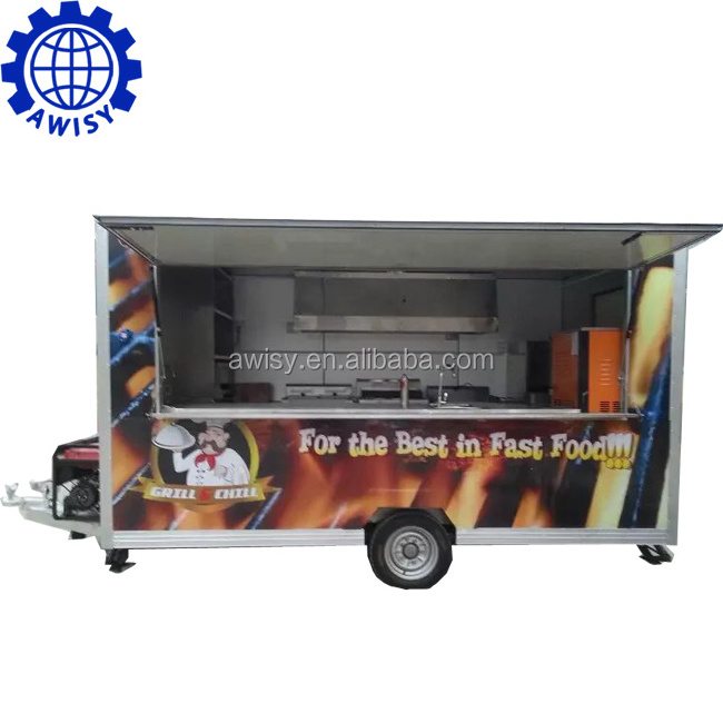 High quality gyros food trailer