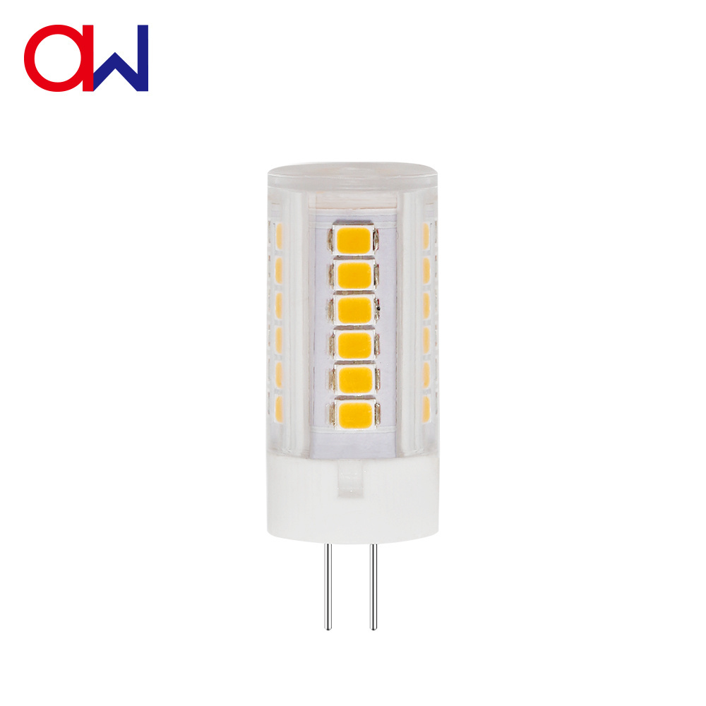 Silicone LED Bulb 360 Beam Angle LED Lights No Flicker for Crystal Light Chandelier Lighting Mini G4 LED 12V 1.5W Ceramic 80 AWL