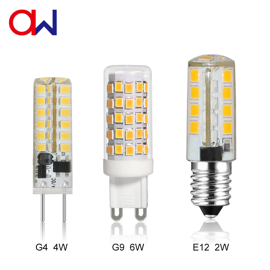 Mini Ampoule 2835 Led Bulb G9 Socket Lamp 2800k 4000k 220v E14 G4 G9 Led Corn Bulb