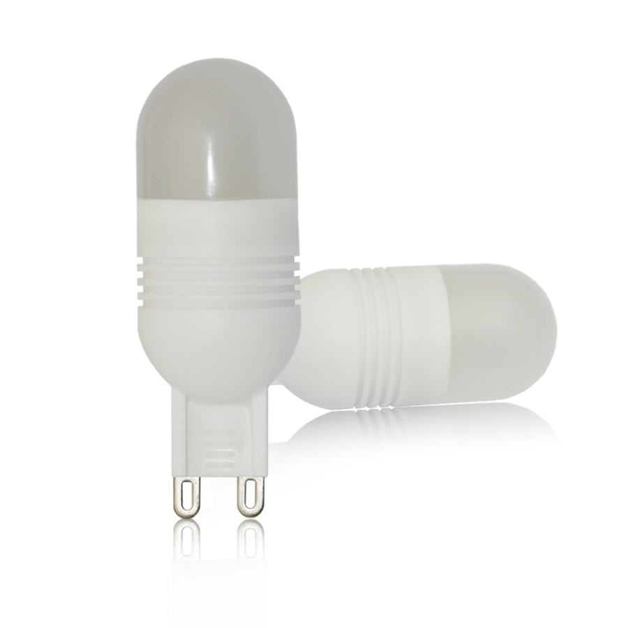 LED Bulb 3000K Warm White, 360 Beam Angle Led Light Bulb, G9 Bi Pin Ceramic Base Led Chandelier Bulb