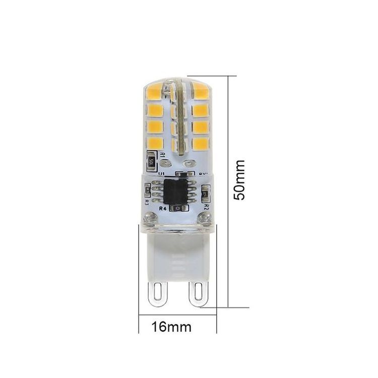 Dimmable Smart Intelligent OEM ODM 3W Equivalent 3000K Soft Warm White G9 LED Bulb