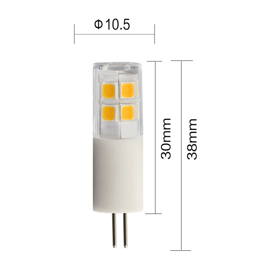 Chinese manufacturer High quality G4 LED lamp DC AC 12V 2W LED light bulb with CE Rohs ETL