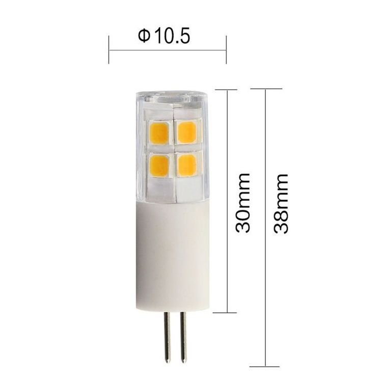 New G4 LED Light Bulbs Warm White 1.5W 12V AC DC No Flicker ERP 2W led G4 120lm lamp