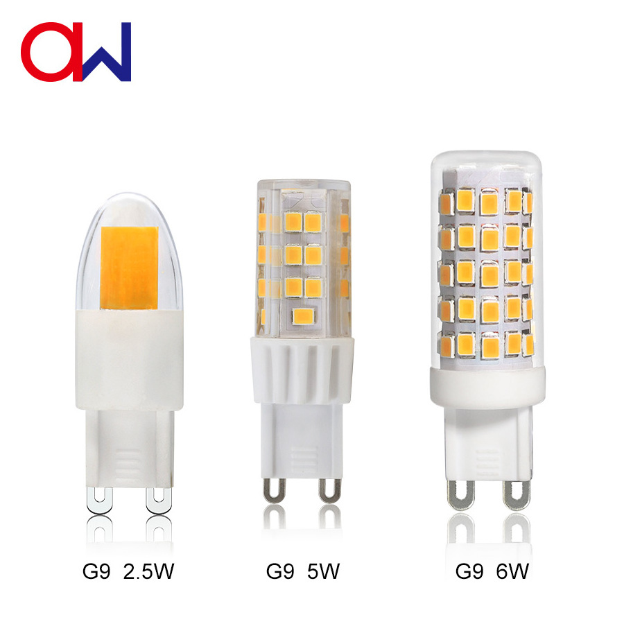 Factory direct sell high quality eye protection 6W 4000K 2853 SMD G9 corn patch LED bulb with ce, RoHS, CE Rohs