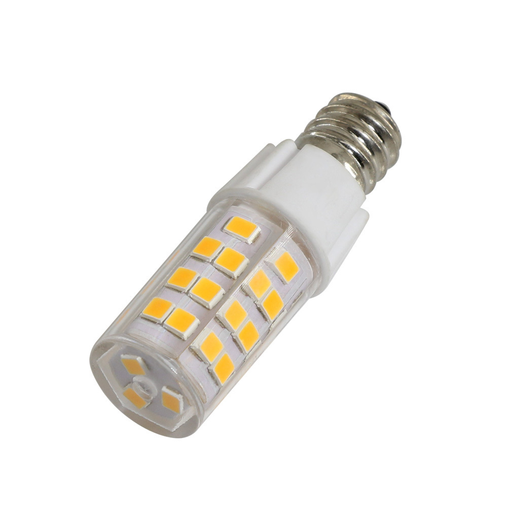 High lumen AC 120V E12 led bulb replacement 40w halogen PC+Ceramics led lump