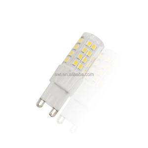 220V G4 G9 E14 Ceramics LED Corn Bulbs 3W 5W Capsule Crystal Lights Lamp 2700K Warm White 6500K Cool White