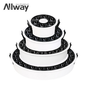 ALLWAY Wholesale CCT Alloy Spot Lamp Indoor Restaurant 8w 15w 20w 30w Recessed Led Down Lights