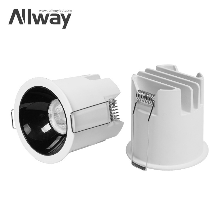 Decorative Low MOQ High Quality Ceiling Recessed Hotel Office Villa Hallway 2W Mini LED Down Light