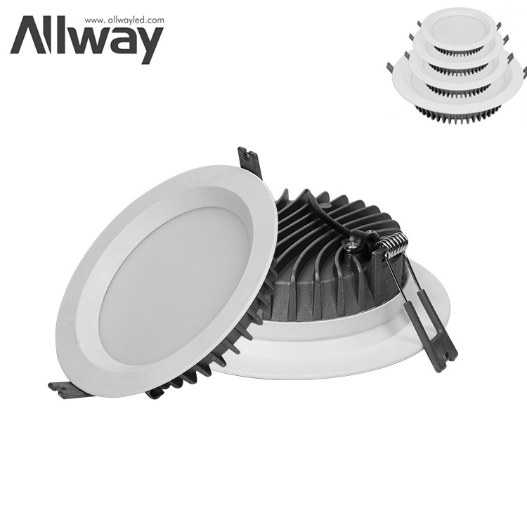 Nice Ceiling Recessed Mounted Led Downlight Indoor Home Office Hotel Commercial 3W 5W 7W 9W 12W 20W 30W Led Panel Light Lamp