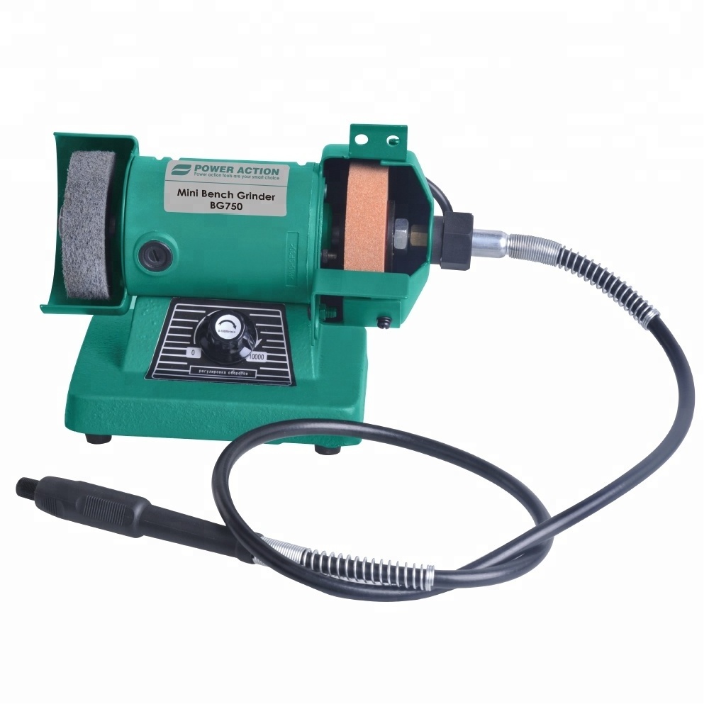 Power Action Mini Bench Grinder BG750