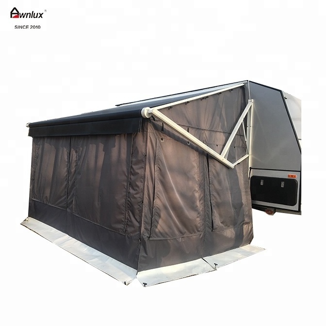 Awnlux rv caravan camper awning vacation screen room for awnings wall caravan