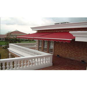 Automatic retractable balcony awning folding arm terrace awnings