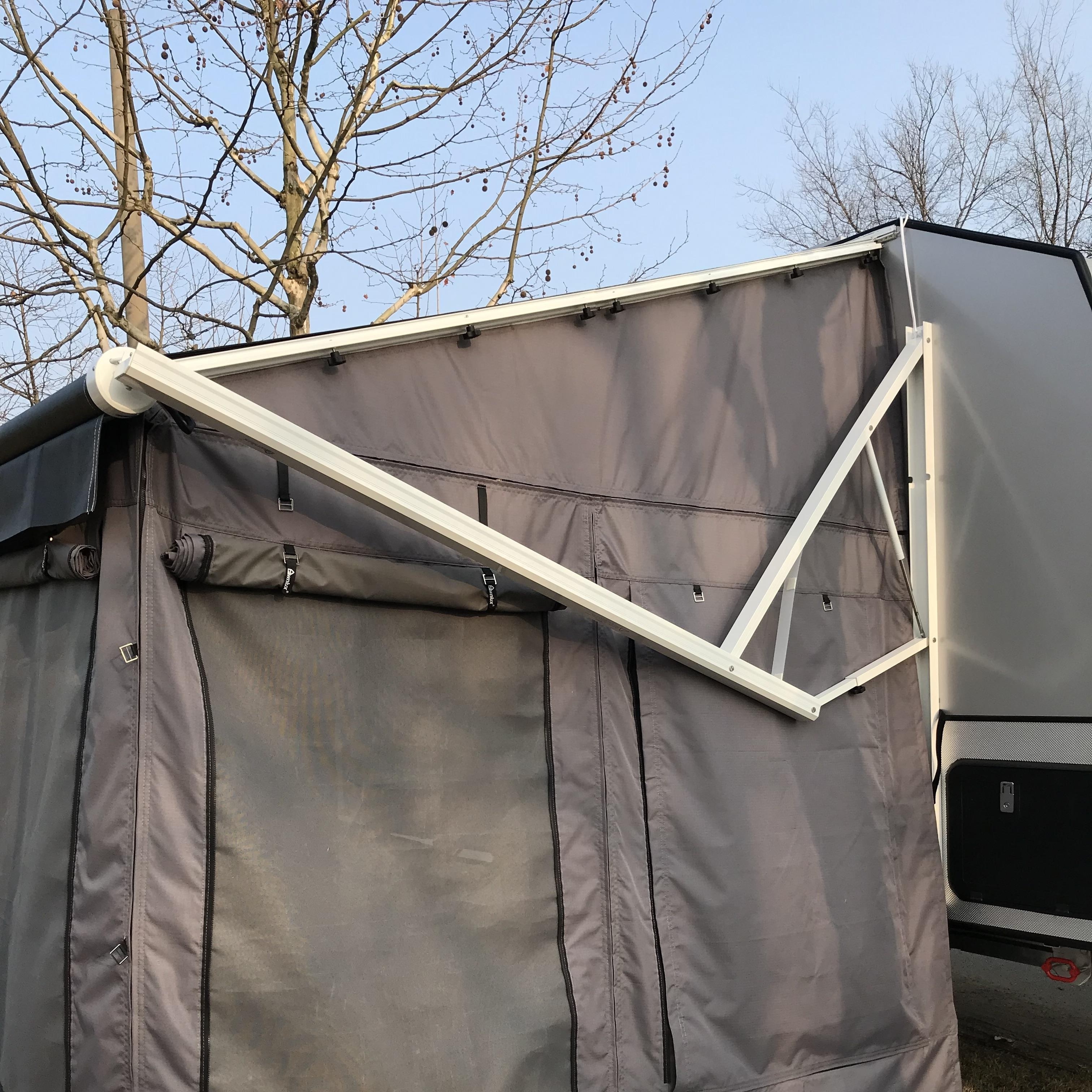 RV camper trailer awning tent screen family room for caravan awning