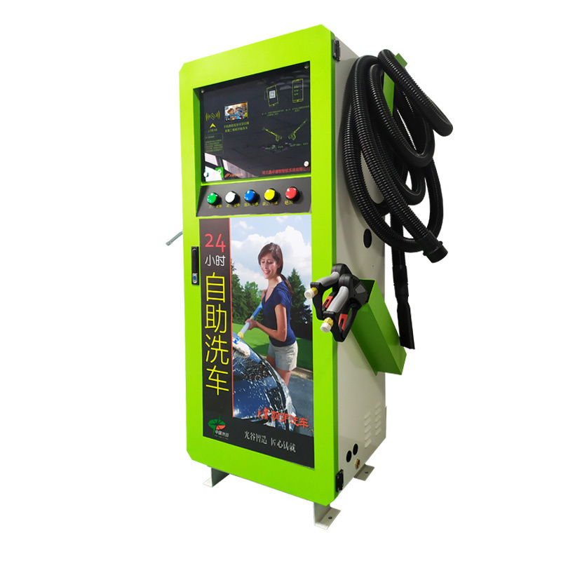 High Pressure 3kw 150bar Coin/Card Operated Car Washing Self Service Machine/self-service bus cleaning equipment