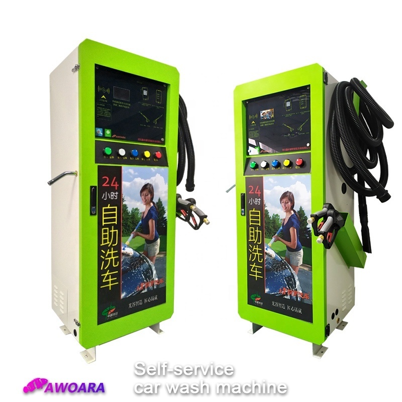 V3 Self Service Car Wash Machine/24h Self Service Car Wash Station